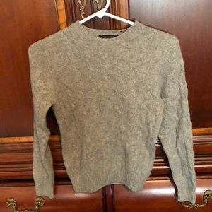 Brooks Brothers grey cashmere sweater